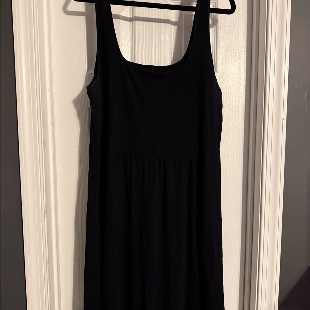 a new day Black Midi Dress
